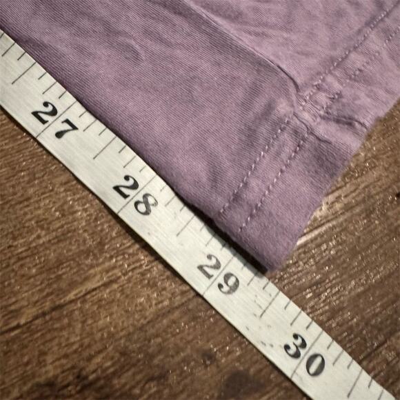 Wiwi Lavender Purple Wide-Leg Pull-on Pants Bamboo Comfort Size M Casual FLAWS - Picture 10 of 10